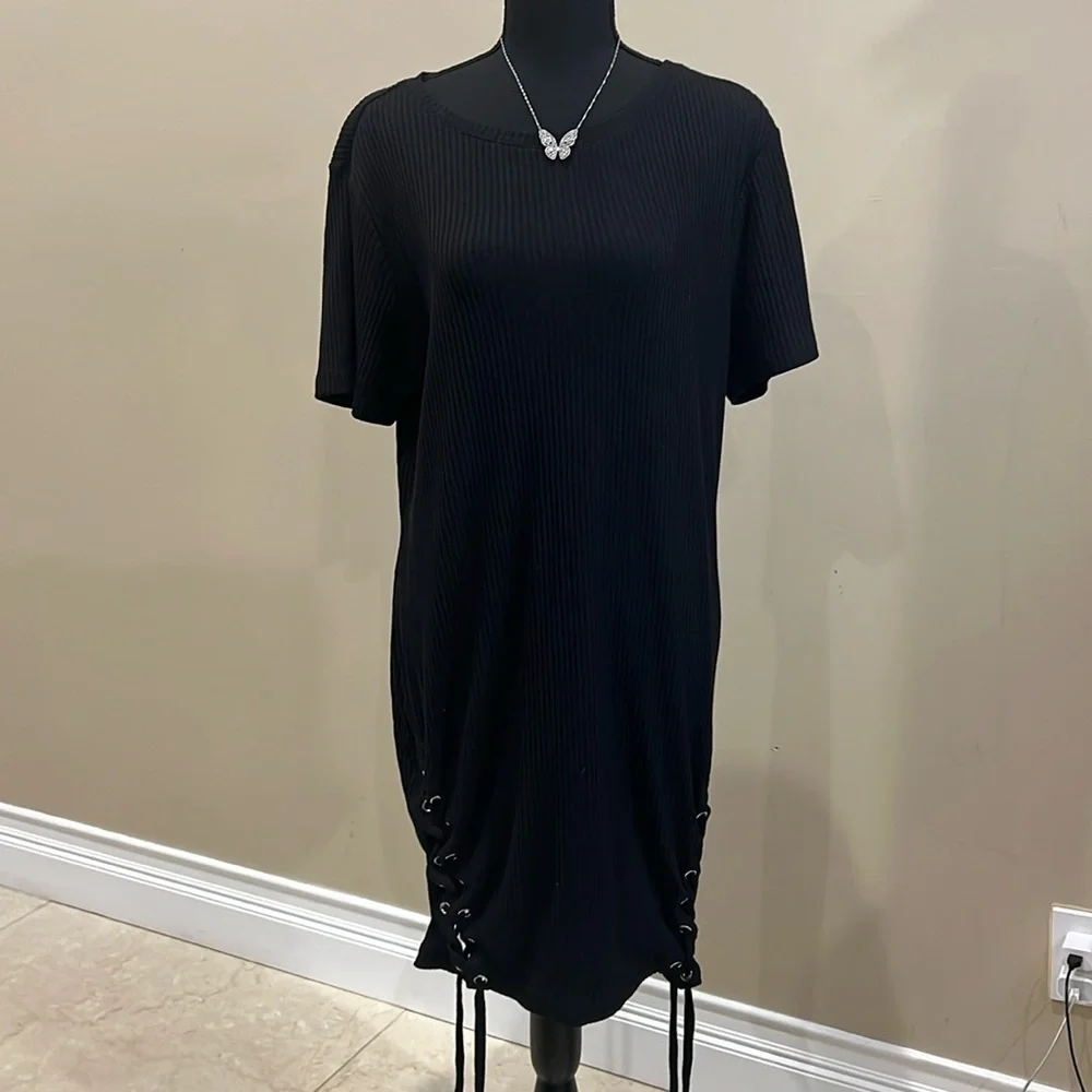 Forever, 21+ black dress ribbed